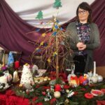 15.12.2019. Osiek. Kiermasz bożonarodzeniowy. Na zdjęciu: Mariola Czech / Grażyna-Szlęzak-Wójcik / Radio Kielce