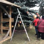 15.12.2019. Staszów. Ubieranie choinki na Rynku / Grażyna-Szlęzak-Wójcik / Radio Kielce