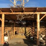 18.12.2019 Sandomierz. Budowa żywej szopki / Grażyna Szlęzak-Wójcik / Radio Kielce