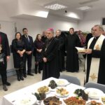 22.12.2019 Sandomierz. Spotkanie wigilijne osób bezdomnych i samotnych / Grażyna Szlęzak-Wójcik / Radio Kielce