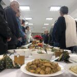 22.12.2019 Sandomierz. Spotkanie wigilijne osób bezdomnych i samotnych / Grażyna Szlęzak-Wójcik / Radio Kielce