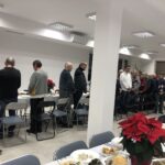 22.12.2019 Sandomierz. Spotkanie wigilijne osób bezdomnych i samotnych / Grażyna Szlęzak-Wójcik / Radio Kielce