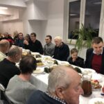 22.12.2019 Sandomierz. Spotkanie wigilijne osób bezdomnych i samotnych / Grażyna Szlęzak-Wójcik / Radio Kielce