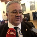 14.12.2019 Sandomierz. Jubileusz 50-lecia świętokrzyskiego WOPR. Na zdjęciu: Ireneusz Gumulski - odznaczony srebrną odznaką WOPR / Grażyna Szlęzak-Wójcik / Radio Kielce