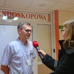 02.12.2019. Kielce. Dr Jarosław Jaskulski, kierownik Kliniki Urologii w ŚCO / Krzysztof Bujnowicz / Radio Kielce