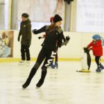 26.12.2019 Kielce. Kryte lodowisko na Stadionie. Łyżwiarze / Jarosław Kubalski / Radio Kielce