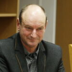 09.01.2019 Kielce. Biblioteka pedagogiczna. Grzegorz Rak spotkał się z czytelnikami w ramach promocji swojej książki "Miłość w Rzeczniowie" / Jarosław Kubalski / Radio Kielce