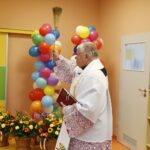 01.12.2019 Cedzyna. Nowy żłobek. Uroczyste otwarcie. Poświęcenia dokonał ks. Ryszard Zaborek / Jarosław Kubalski / Radio Kielce