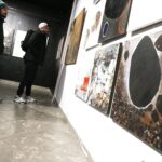 05.12.2019 Kielce. Wernisaż wystawy prac Oliwii Hildebrandt "Czasoprzestrzeń kamieni" w galerii Związku Polskich Artystów Plastyków Okręgu Kieleckiego / Jarosław Kubalski / Radio Kielce