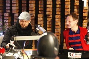 09.12.2019 Radio Kielce. Choinka pod choinkę. Grzegorz Degejda i Paweł Solarz / Jarosław Kubalski / Radio Kielce