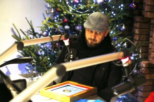 09.12.2019 Radio Kielce. Choinka pod choinkę. Grzegorz Degejda / Jarosław Kubalski / Radio Kielce