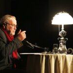 09.12.2019 Kielce. WDK. Premiera filmu o Gustawie Herlingu-Grudzińskim. Jan Nowicki czyta fragmenty prozy pisarza / Jarosław Kubalski / Radio Kielce