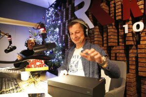 10.12.2019 Radio Kielce. Akcja "Choinka pod choinkę". Paweł Solarz / Jarosław Kubalski / Radio Kielce