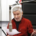 10.12.2019 Radio Kielce. Nagranie słuchowiska "W czasach bolszewickiej zarazy". Andrzej Cempura / Jarosław Kubalski / Radio Kielce