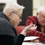 10.12.2019 Radio Kielce. Nagranie słuchowiska "W czasach bolszewickiej zarazy". Teresa Bielińska i Jan Nowicki / Jarosław Kubalski / Radio Kielce