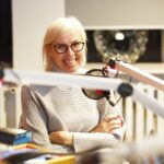 11.12.2019 Radio Kielce. Akcja "Choinka pod choinkę". Olga Dujszebajew / Jarosław Kubalski / Radio Kielce