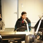 11.12.2019 Radio Kielce. Akcja "Choinka pod choinkę". Alex, Daniel i Talant Dujszebajewowie / Jarosław Kubalski / Radio Kielce