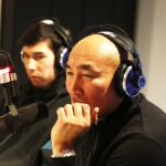 11.12.2019 Radio Kielce. Akcja "Choinka pod choinkę". Daniel i Talant Dujszebajewowie / Jarosław Kubalski / Radio Kielce