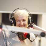 11.12.2019 Radio Kielce. Akcja "Choinka pod choinkę". Olga Dujszebajew / Jarosław Kubalski / Radio Kielce