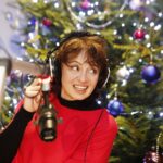 12.12.2019 Radio Kielce. Choinka pod choinkę. Finał dnia czwartego. Beata Pszeniczna - aktorka / Jarosław Kubalski / Radio Kielce