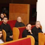 14.12.2019 Kielce. Wyższe Seminarium Duchowne. Wystawa poświęcona aktorowi Edwardowi Kusztalowi i premiera spektaklu "Rewizor" w wykonaniu aktorów WSD / Jarosław Kubalski / Radio Kielce