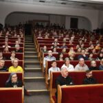 14.12.2019 Kielce. Wyższe Seminarium Duchowne. Wystawa poświęcona aktorowi Edwardowi Kusztalowi i premiera spektaklu "Rewizor" w wykonaniu aktorów WSD / Jarosław Kubalski / Radio Kielce