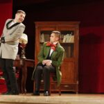 14.12.2019 Kielce. Wyższe Seminarium Duchowne. Wystawa poświęcona aktorowi Edwardowi Kusztalowi i premiera spektaklu "Rewizor" w wykonaniu aktorów WSD / Jarosław Kubalski / Radio Kielce