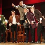 14.12.2019 Kielce. Wyższe Seminarium Duchowne. Wystawa poświęcona aktorowi Edwardowi Kusztalowi i premiera spektaklu "Rewizor" w wykonaniu aktorów WSD / Jarosław Kubalski / Radio Kielce