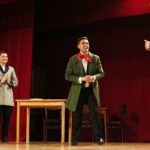 14.12.2019 Kielce. Wyższe Seminarium Duchowne. Wystawa poświęcona aktorowi Edwardowi Kusztalowi i premiera spektaklu "Rewizor" w wykonaniu aktorów WSD / Jarosław Kubalski / Radio Kielce