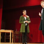 14.12.2019 Kielce. Wyższe Seminarium Duchowne. Wystawa poświęcona aktorowi Edwardowi Kusztalowi i premiera spektaklu "Rewizor" w wykonaniu aktorów WSD / Jarosław Kubalski / Radio Kielce