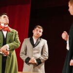 14.12.2019 Kielce. Wyższe Seminarium Duchowne. Wystawa poświęcona aktorowi Edwardowi Kusztalowi i premiera spektaklu "Rewizor" w wykonaniu aktorów WSD / Jarosław Kubalski / Radio Kielce