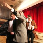 14.12.2019 Kielce. Wyższe Seminarium Duchowne. Wystawa poświęcona aktorowi Edwardowi Kusztalowi i premiera spektaklu "Rewizor" w wykonaniu aktorów WSD / Jarosław Kubalski / Radio Kielce