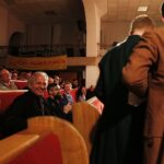 14.12.2019 Kielce. Wyższe Seminarium Duchowne. Wystawa poświęcona aktorowi Edwardowi Kusztalowi i premiera spektaklu "Rewizor" w wykonaniu aktorów WSD / Jarosław Kubalski / Radio Kielce