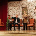 14.12.2019 Kielce. Wyższe Seminarium Duchowne. Wystawa poświęcona aktorowi Edwardowi Kusztalowi i premiera spektaklu "Rewizor" w wykonaniu aktorów WSD / Jarosław Kubalski / Radio Kielce