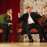 14.12.2019 Kielce. Wyższe Seminarium Duchowne. Wystawa poświęcona aktorowi Edwardowi Kusztalowi i premiera spektaklu "Rewizor" w wykonaniu aktorów WSD / Jarosław Kubalski / Radio Kielce