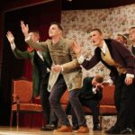 14.12.2019 Kielce. Wyższe Seminarium Duchowne. Wystawa poświęcona aktorowi Edwardowi Kusztalowi i premiera spektaklu "Rewizor" w wykonaniu aktorów WSD / Jarosław Kubalski / Radio Kielce