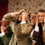 14.12.2019 Kielce. Wyższe Seminarium Duchowne. Wystawa poświęcona aktorowi Edwardowi Kusztalowi i premiera spektaklu "Rewizor" w wykonaniu aktorów WSD / Jarosław Kubalski / Radio Kielce