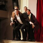 14.12.2019 Kielce. Wyższe Seminarium Duchowne. Wystawa poświęcona aktorowi Edwardowi Kusztalowi i premiera spektaklu "Rewizor" w wykonaniu aktorów WSD / Jarosław Kubalski / Radio Kielce