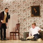 14.12.2019 Kielce. Wyższe Seminarium Duchowne. Wystawa poświęcona aktorowi Edwardowi Kusztalowi i premiera spektaklu "Rewizor" w wykonaniu aktorów WSD / Jarosław Kubalski / Radio Kielce