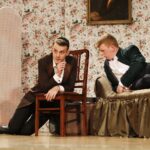 14.12.2019 Kielce. Wyższe Seminarium Duchowne. Wystawa poświęcona aktorowi Edwardowi Kusztalowi i premiera spektaklu "Rewizor" w wykonaniu aktorów WSD / Jarosław Kubalski / Radio Kielce