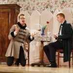 14.12.2019 Kielce. Wyższe Seminarium Duchowne. Wystawa poświęcona aktorowi Edwardowi Kusztalowi i premiera spektaklu "Rewizor" w wykonaniu aktorów WSD / Jarosław Kubalski / Radio Kielce