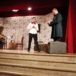 14.12.2019 Kielce. Wyższe Seminarium Duchowne. Wystawa poświęcona aktorowi Edwardowi Kusztalowi i premiera spektaklu "Rewizor" w wykonaniu aktorów WSD / Jarosław Kubalski / Radio Kielce