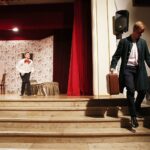 14.12.2019 Kielce. Wyższe Seminarium Duchowne. Wystawa poświęcona aktorowi Edwardowi Kusztalowi i premiera spektaklu "Rewizor" w wykonaniu aktorów WSD / Jarosław Kubalski / Radio Kielce