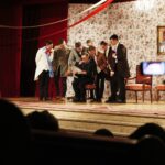 14.12.2019 Kielce. Wyższe Seminarium Duchowne. Wystawa poświęcona aktorowi Edwardowi Kusztalowi i premiera spektaklu "Rewizor" w wykonaniu aktorów WSD / Jarosław Kubalski / Radio Kielce