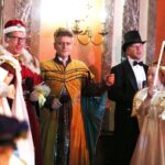 14.12.2019 Kielce. WDK. Wigilia dla osób niepełnosprawnych. Prezes Wodociągów Kieleckich Henryk Milcarz i senator Krzysztof Słoń / Jarosław Kubalski / Radio Kielce