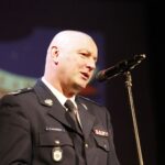 16.12.2019 Kielce. Wigilia służb mundurowych w WDK. Nadinsp. Paweł Dzierżak - komendant wojewódzki policji w Kielcach / Jarosław Kubalski / Radio Kielce