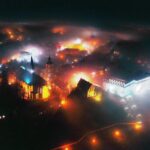 1912.2019 Sandomierz. Iluminacja świąteczna / Jarosław Kubalski / Radio Kielce