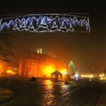 1912.2019 Sandomierz. Iluminacja świąteczna / Jarosław Kubalski / Radio Kielce