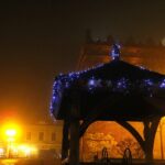 1912.2019 Sandomierz. Iluminacja świąteczna / Jarosław Kubalski / Radio Kielce