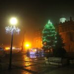 1912.2019 Sandomierz. Iluminacja świąteczna / Jarosław Kubalski / Radio Kielce